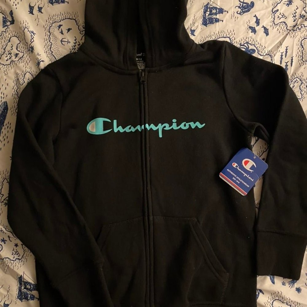 Champion hoodie girls size 10/12